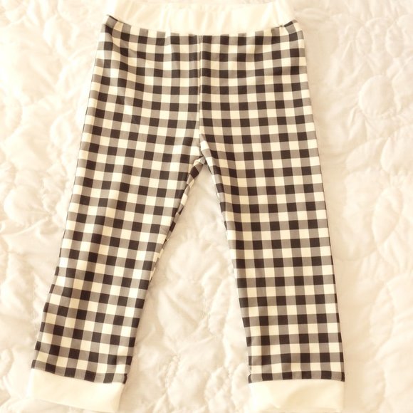 NWT Sweet Honey Christmas Pajamas Holiday Outfit 12 Months Girl Buffalo Check - Picture 5 of 9